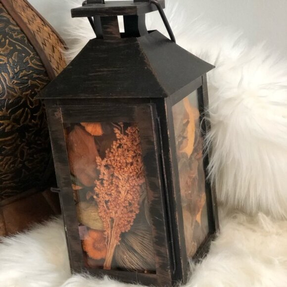 Pumpkin Spice Decorative Lantern - Picture 2 of 10